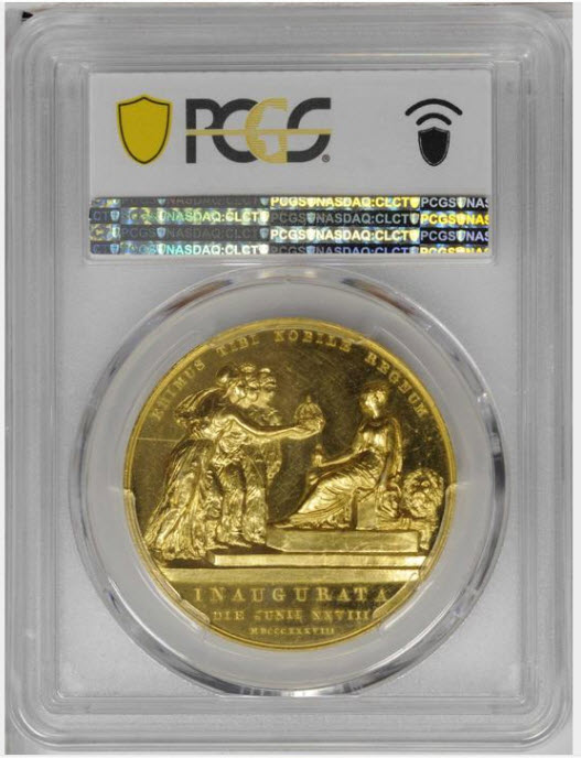 グレートブリテン1838年ヴィクトリア戴冠式ゴールドメダルPCGS-SP61 | アンティークコイン 欧州 英国・フランス・ドイツその他 | |  アンティークコイン金貨専門のゴールドコイン