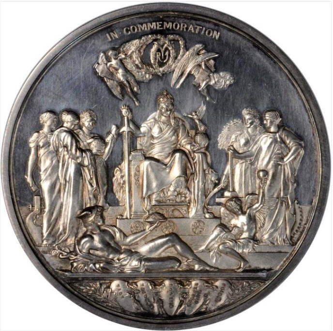 グレートブリテン・ビクトリア・ゴールデンジュビリーシルバーメダル 