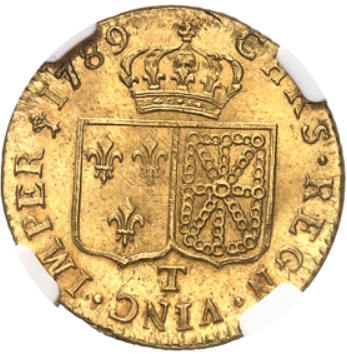 フランス ナント 年 ルイ世 ルイドール金貨