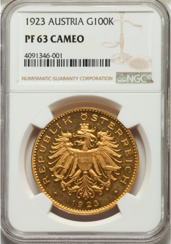 オーストリア 1912年10クローネ金貨 - コレクション