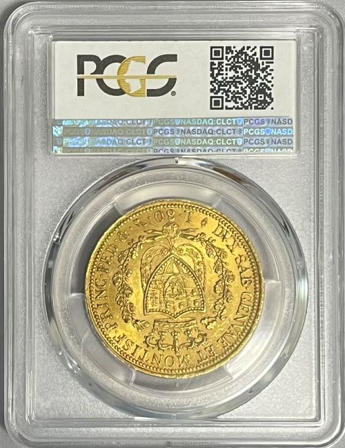 イタリア 1リラ硬貨☆1989年／未使用／プルーフ／PCGS PR68DCAM
