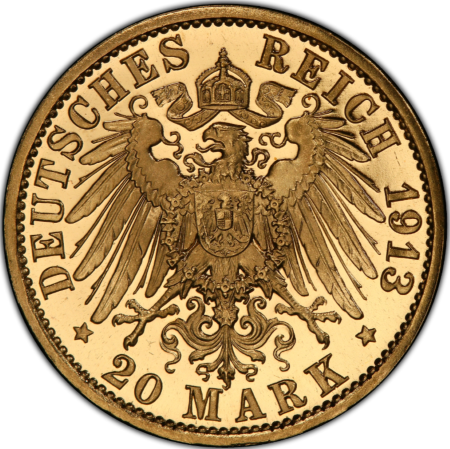 動画あり】アンティークコイン ドイツ 1913-A年 プロイセン