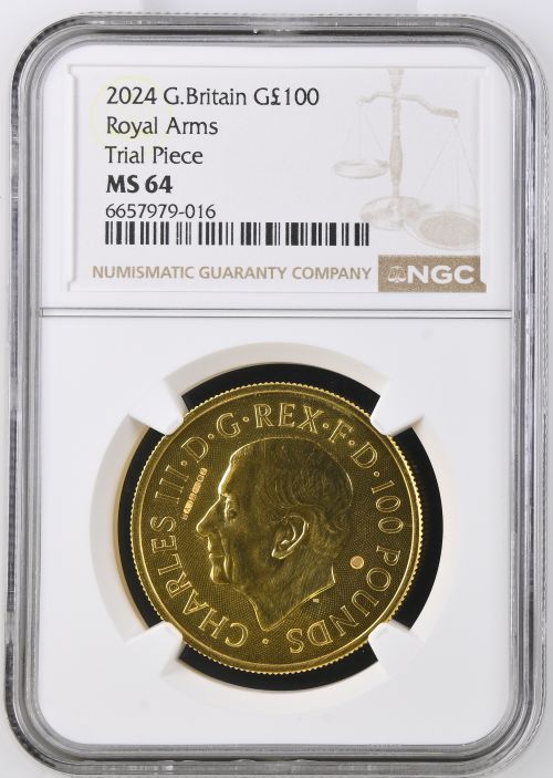 NGC鑑定品 トライアル・ピース】NGC鑑定 モダンコイン 2024年 グレートブリテン