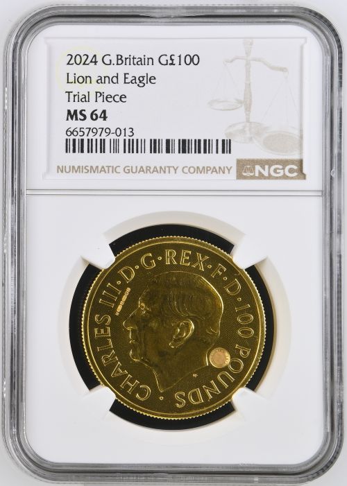 トライアル・ピース】NGC鑑定 モダンコイン 2024年 グレートブリテン