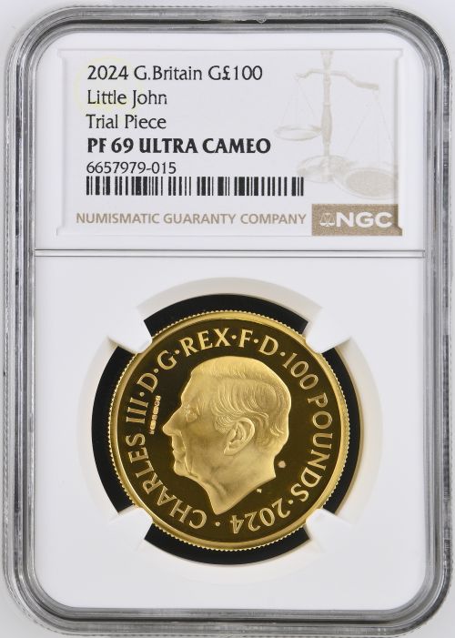 トライアル・ピース】NGC鑑定 モダンコイン 2024年 グレートブリテン