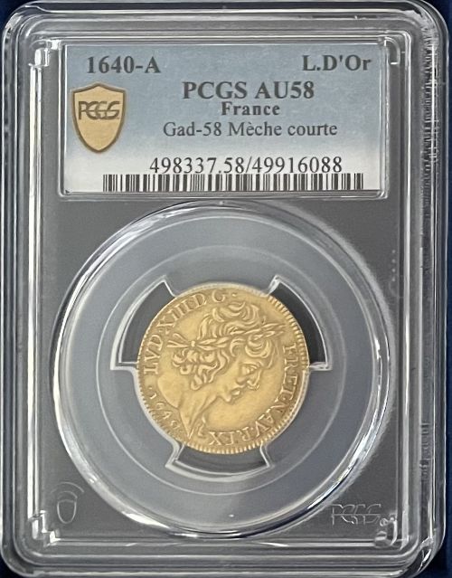 1629年Aフランス 1/12Ecu銀貨 王冠 フルール・ド・リス 2022-06-17_19-38-44.jpg