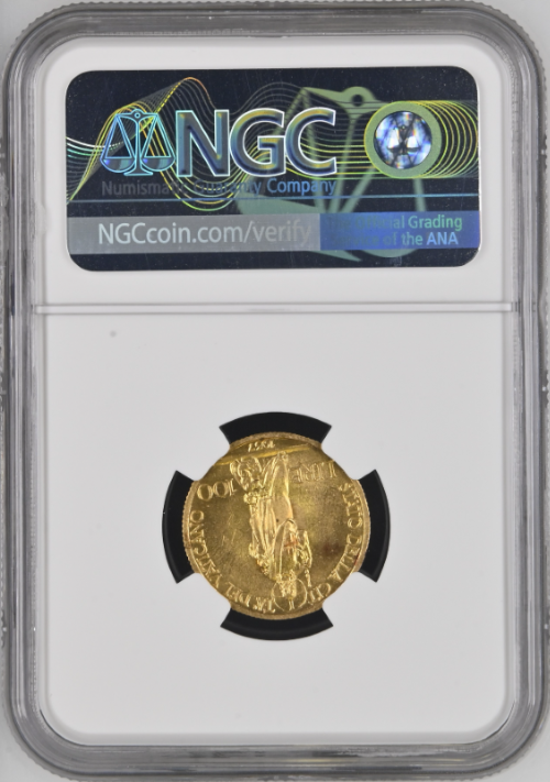 動画あり】アンティークコイン ヴァチカン 1937年 ピウス11世 100リラ