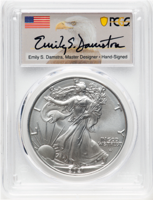 エミリー・S・ダムストラ サイン入り】ファースト・ストライク