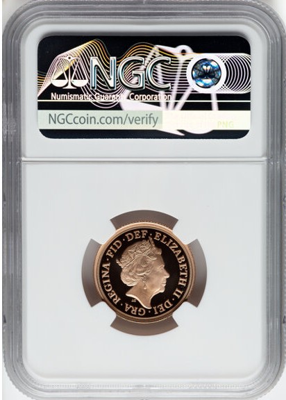 One of First 100 Struck】グレートブリテン 2022年 エリザベス2世 在