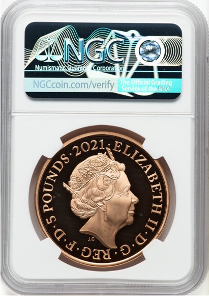 ファーストリリース】グレートブリテン 2021年 エリザベス女王 生誕95