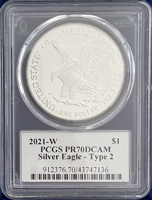 トーマス・D・ロジャーズ サイン入り】アメリカ 1ドル Type2シルバー