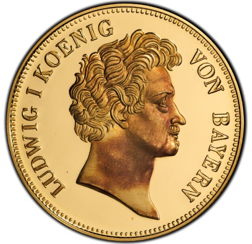 アンティークコイン ドイツ バイエルン王国 1828年銘・1982年製造